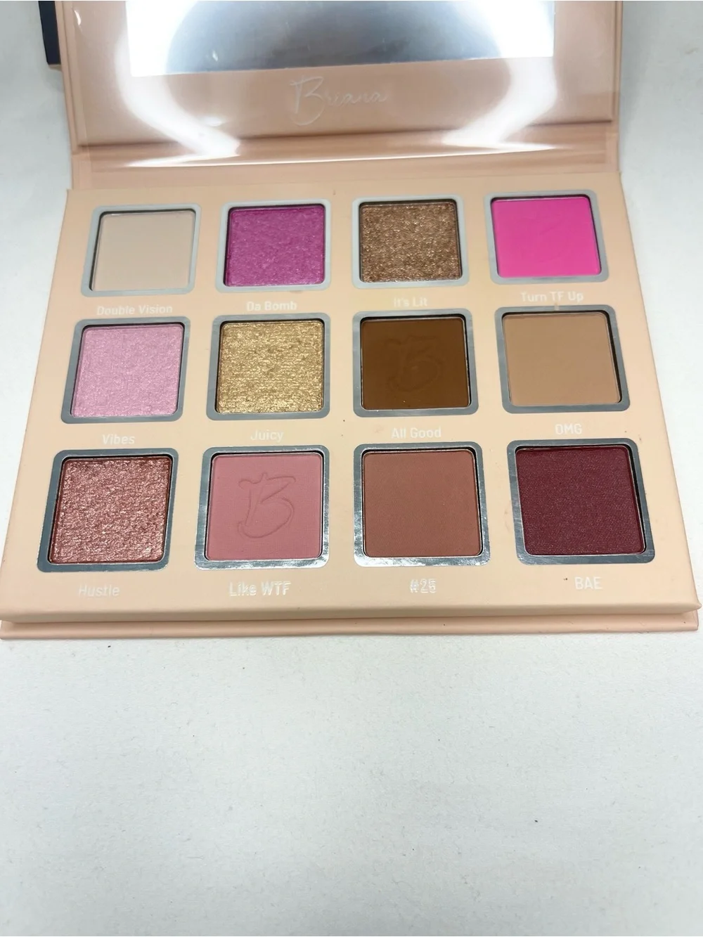BRIANA MURILLO Twins Beauty Creations Collection 12 Color Eyeshadow Palette New